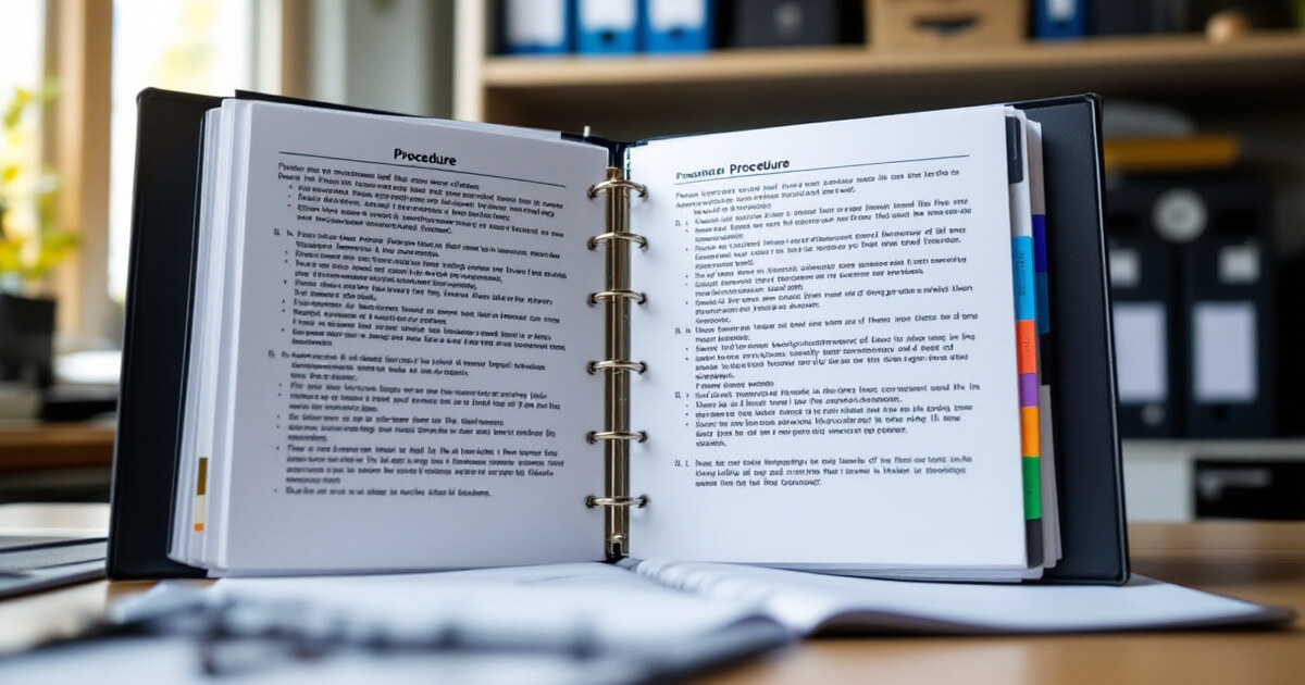 Standard Operating Procedures: The Document That Lets You Take a Vacation